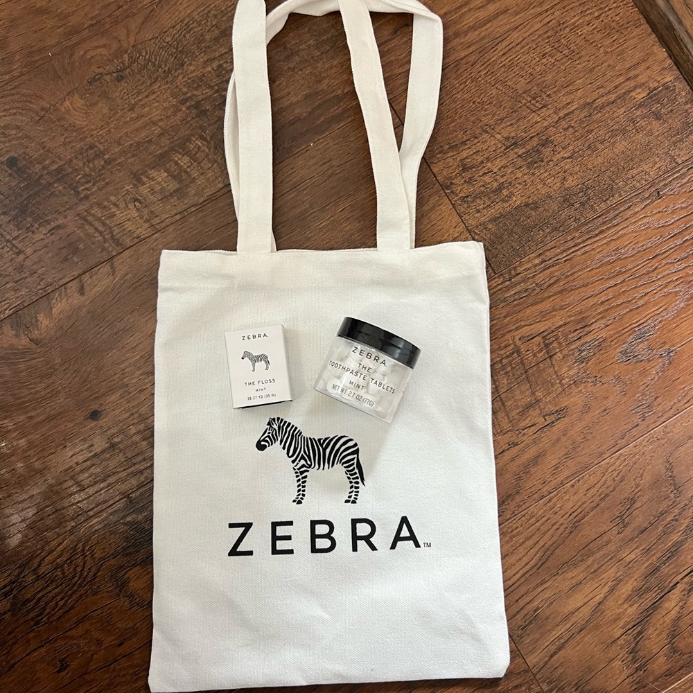 Zebra Toothpaste Tablets & Floss - Picture 7 of 8